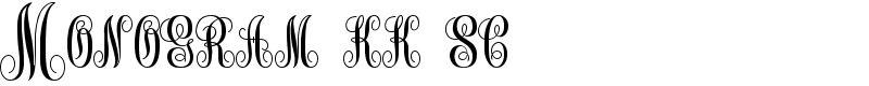 Monogram kk sc Font