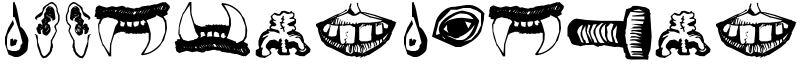 MonsterMasher Font