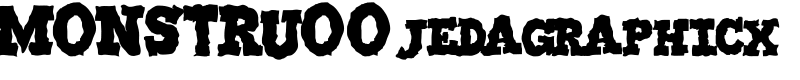 MONSTRUO-jedagraphicx Font