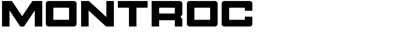 Montroc Font