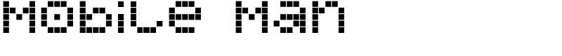 Mobile Man Font