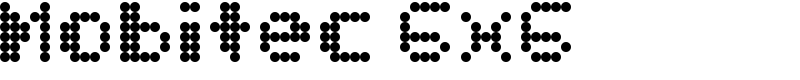Mobitec 6x6 Font
