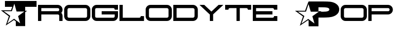 Troglodyte Pop Font