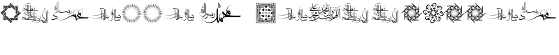 Mohammad RasoolAllah Font