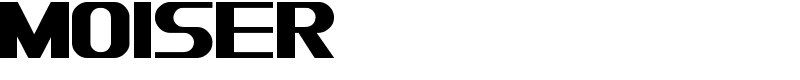 Moiser Font