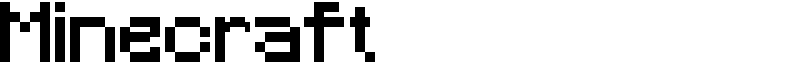 Minecraft Font
