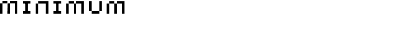 Minimum Font