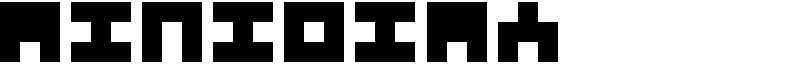 Miniozma Font