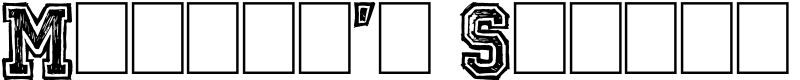 Mickey's School Font
