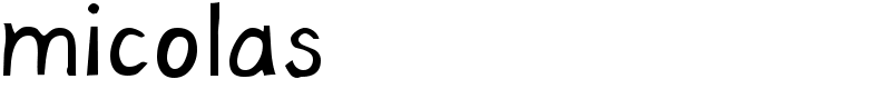 micolas  Font