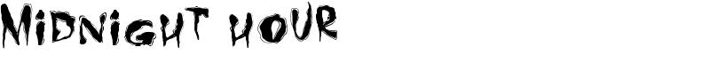 Midnight Hour Font