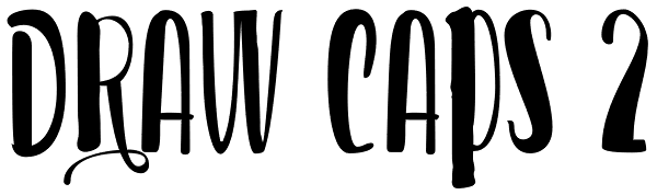 Draw Caps 2 Font