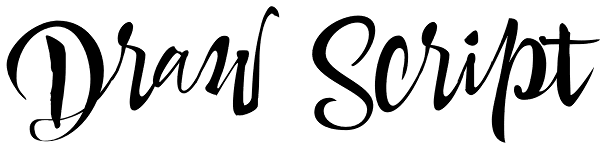 Draw Script Font