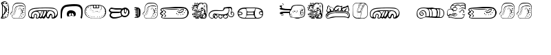 MesoAmerica Dings Three Font