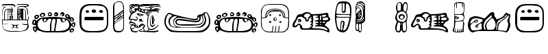 MesoAmerica Dings Font