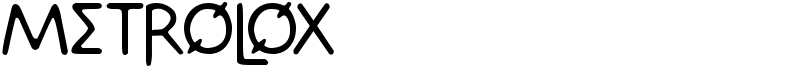 Metrolox Font