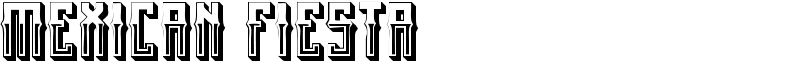 Mexican fiesta Font
