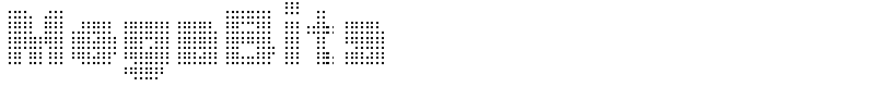 MegaBits Font