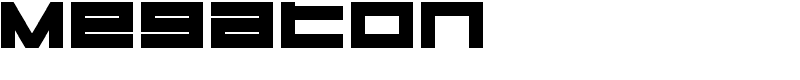 Megaton Font