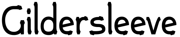 Gildersleeve Font