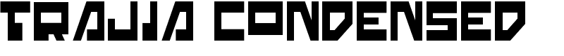 Trajia Condensed Font