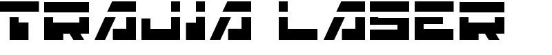 Trajia Laser Font