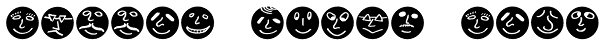 Button Faces Bold Font