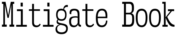 Mitigate Book Font