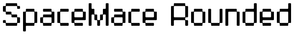 SpaceMace Rounded Font