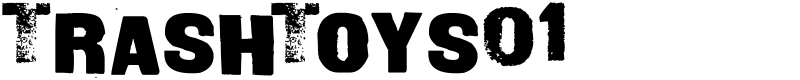 TrashToys01 Font
