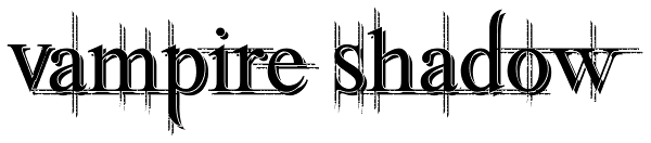 Vampire Shadow Font