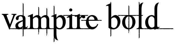 Vampire Bold Font