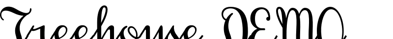Treehouse DEMO Font