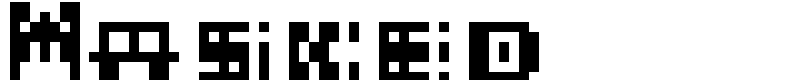 Masked Font
