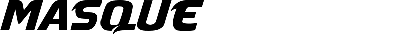 Masque Font