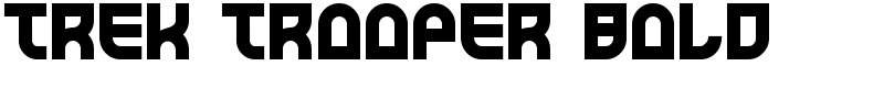 Trek Trooper Bold Font