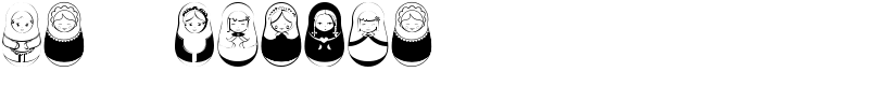 Matriochkas Font