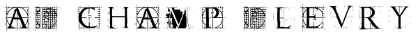 AF Champ Fleury Font