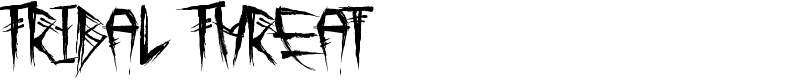Tribal Threat Font