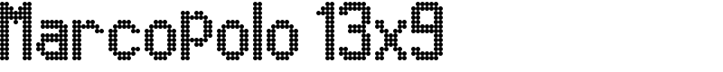 Marcopolo 13x9 Font