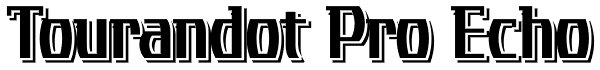 Tourandot Pro Echo Font
