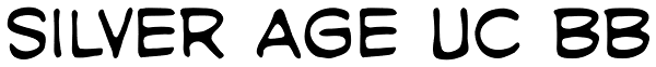 Silver Age UC BB Font