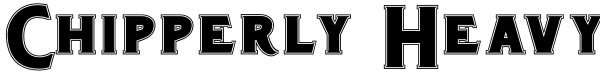 Chipperly Heavy Font