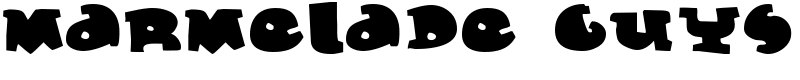 Marmelade Guys Font