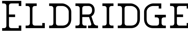Eldridge Font
