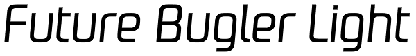 Future Bugler Light Font