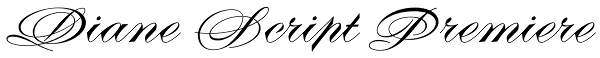 Diane Script Premiere Font