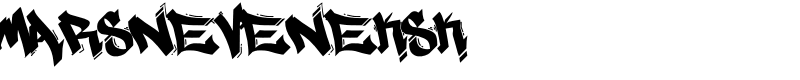 MARSNEVENEKSK Font
