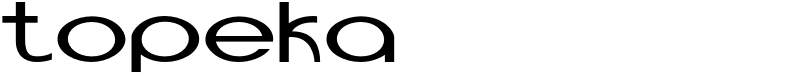 Topeka Font
