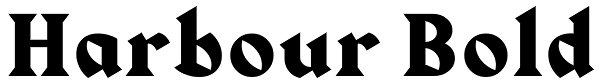 Harbour Bold Font